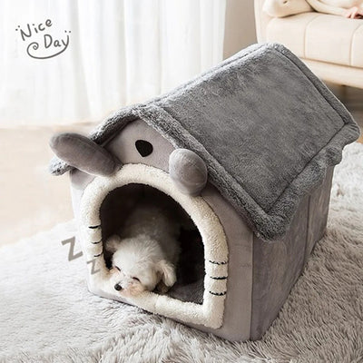 Cat/Dog Bed Removableand Washable Foldable