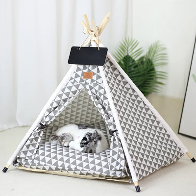 Pet Tent House Cat Dog Bed