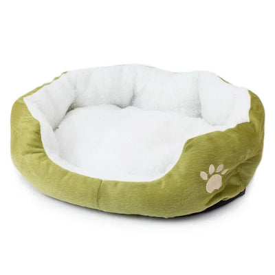 2024 Small and Large Size Lambswool Kennel Bichon Pet Bed