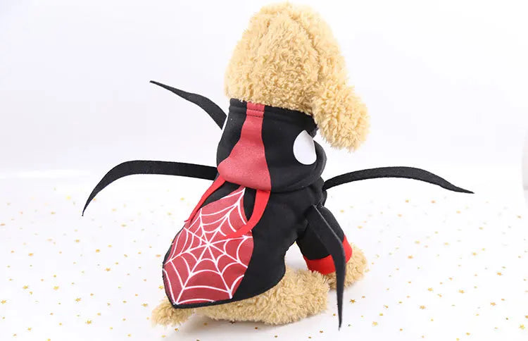 Dog Clothing Carnival/ Halloween Funny Hoodies Pet Spider