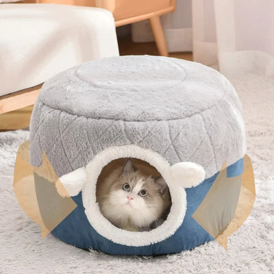 Collapsible Fleece Cute Pet Supplies Puppy Kitten Nest