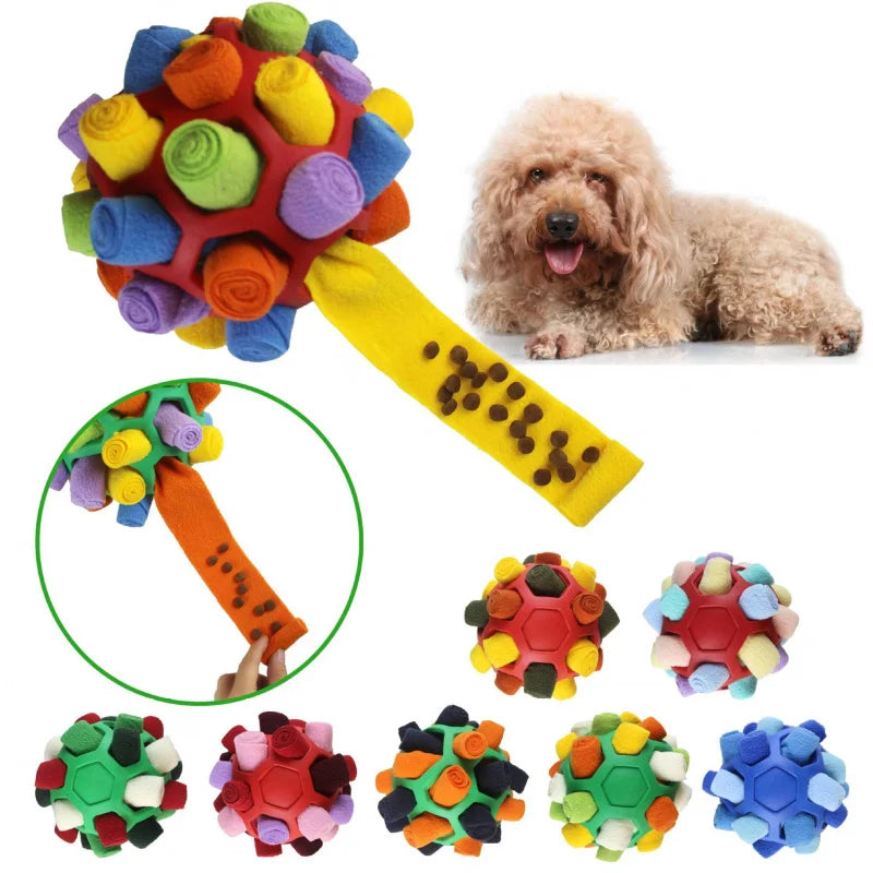 Toy Pet Fried Dog Puzzle Sniffing Food Dropping Ball