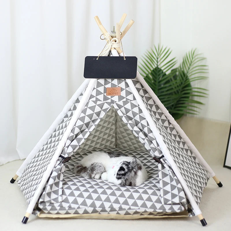 Pet Tent House Cat Dog Bed