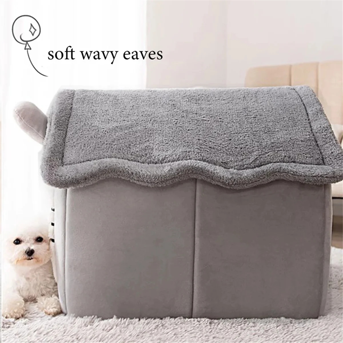 Cat/Dog Bed Removableand Washable Foldable