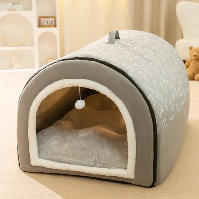 winter Dog Kennel Warm Dog House