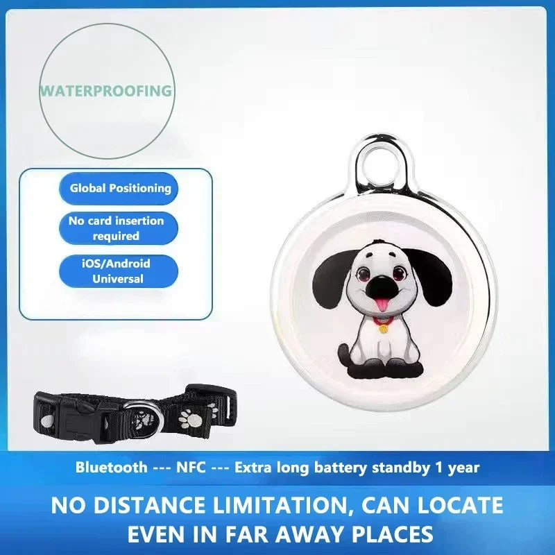 Pet GPS Tracker Bluetooth Anti-Lost Smart