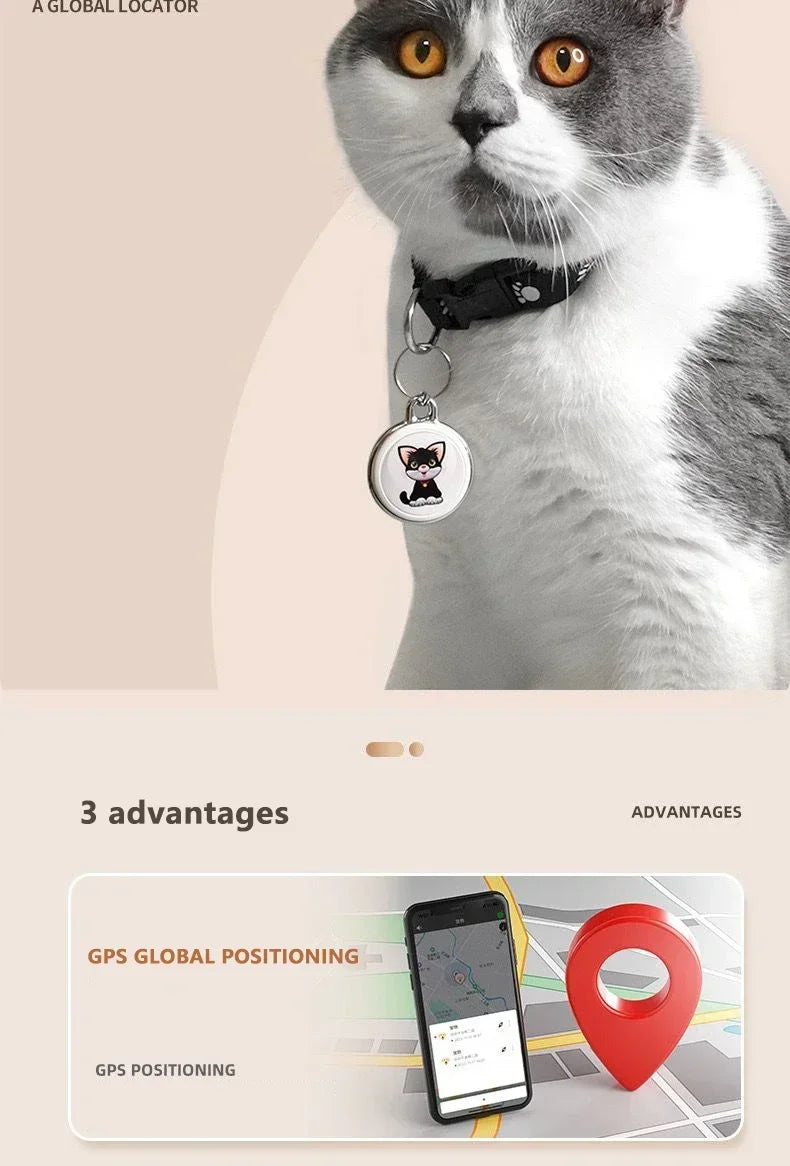 Pet GPS Tracker Bluetooth Anti-Lost Smart