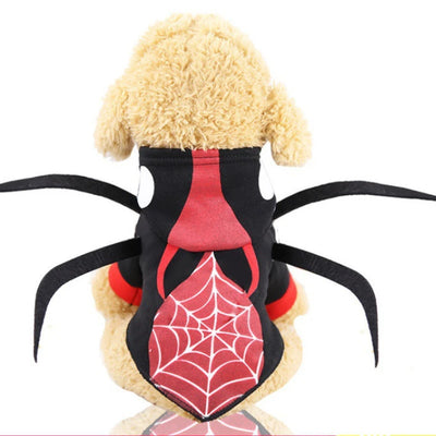 Dog Clothing Carnival/ Halloween Funny Hoodies Pet Spider