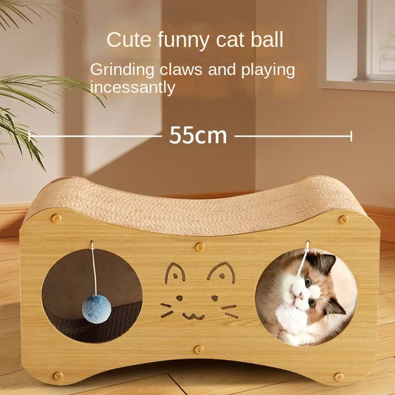 HONEY PET Double Layer Cat House Multifunctional Nest