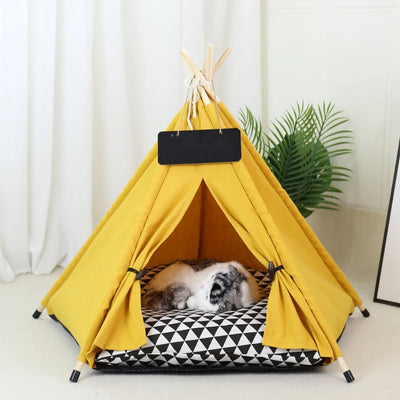 Pet Tent House Cat Dog Bed