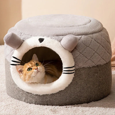 Indoor Warm Cat nest Deep Sleep Cat Kennel