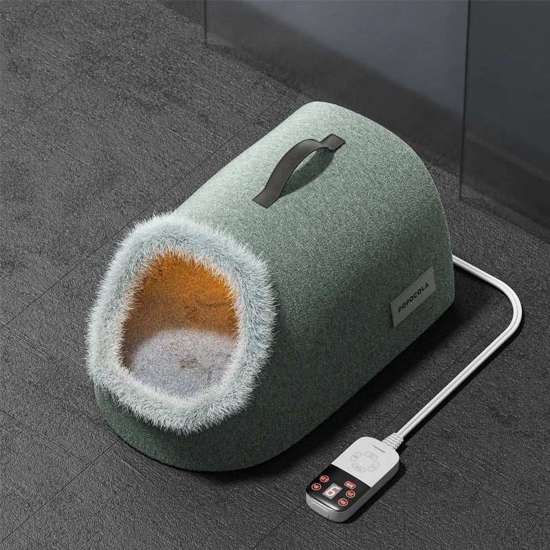 Electric Heated Pet Bed with Temperature Control