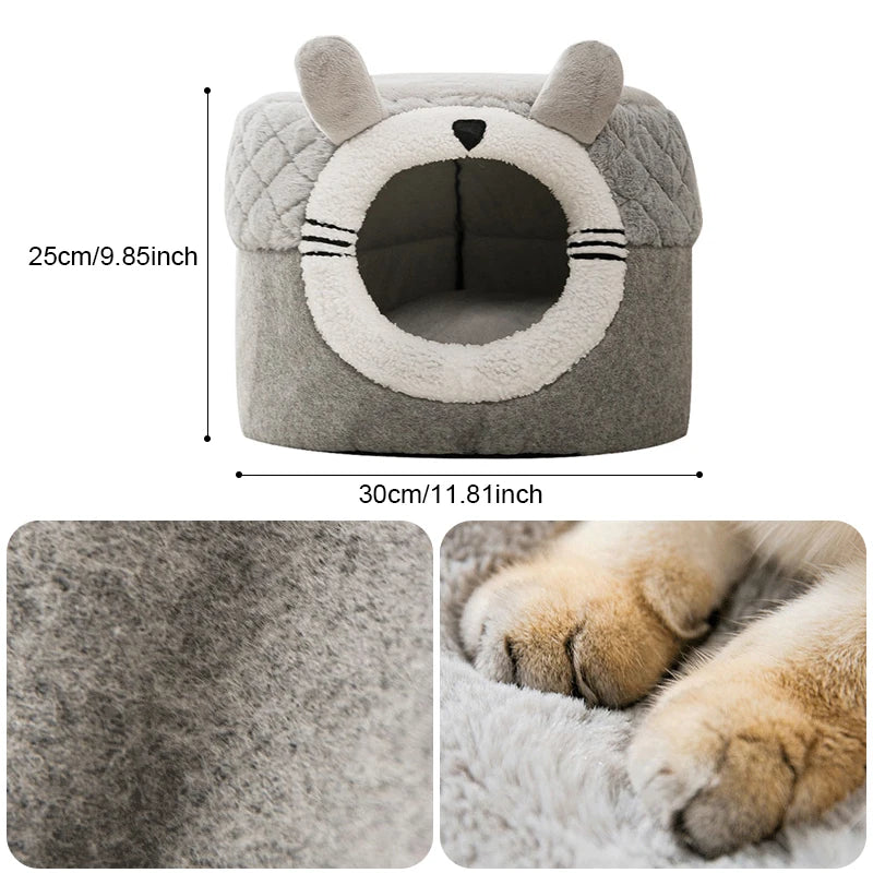 Indoor Warm Cat nest Deep Sleep Cat Kennel