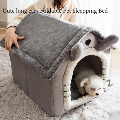 Cat/Dog Bed Removableand Washable Foldable