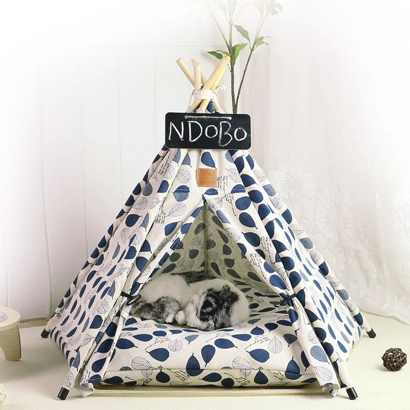 Pet Tent House Cat Dog Bed