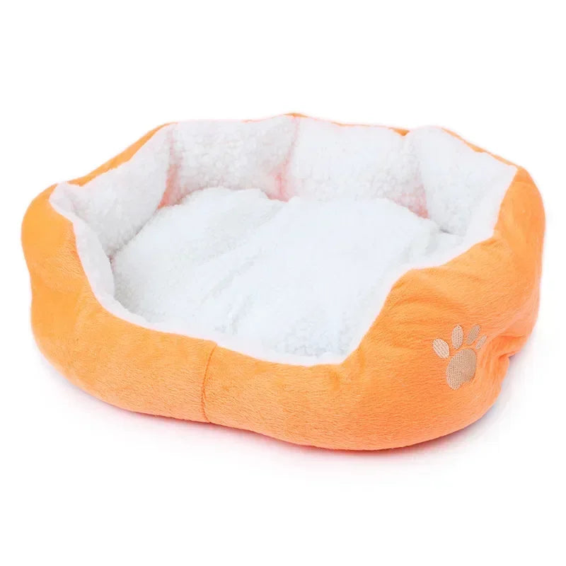 2024 Small and Large Size Lambswool Kennel Bichon Pet Bed