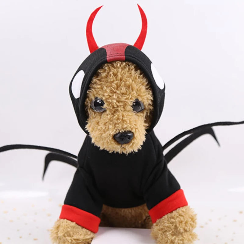 Dog Clothing Carnival/ Halloween Funny Hoodies Pet Spider