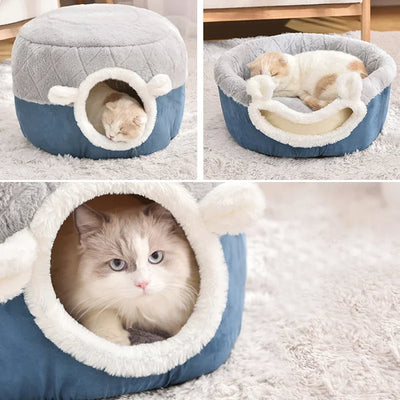 Collapsible Fleece Cute Pet Supplies Puppy Kitten Nest