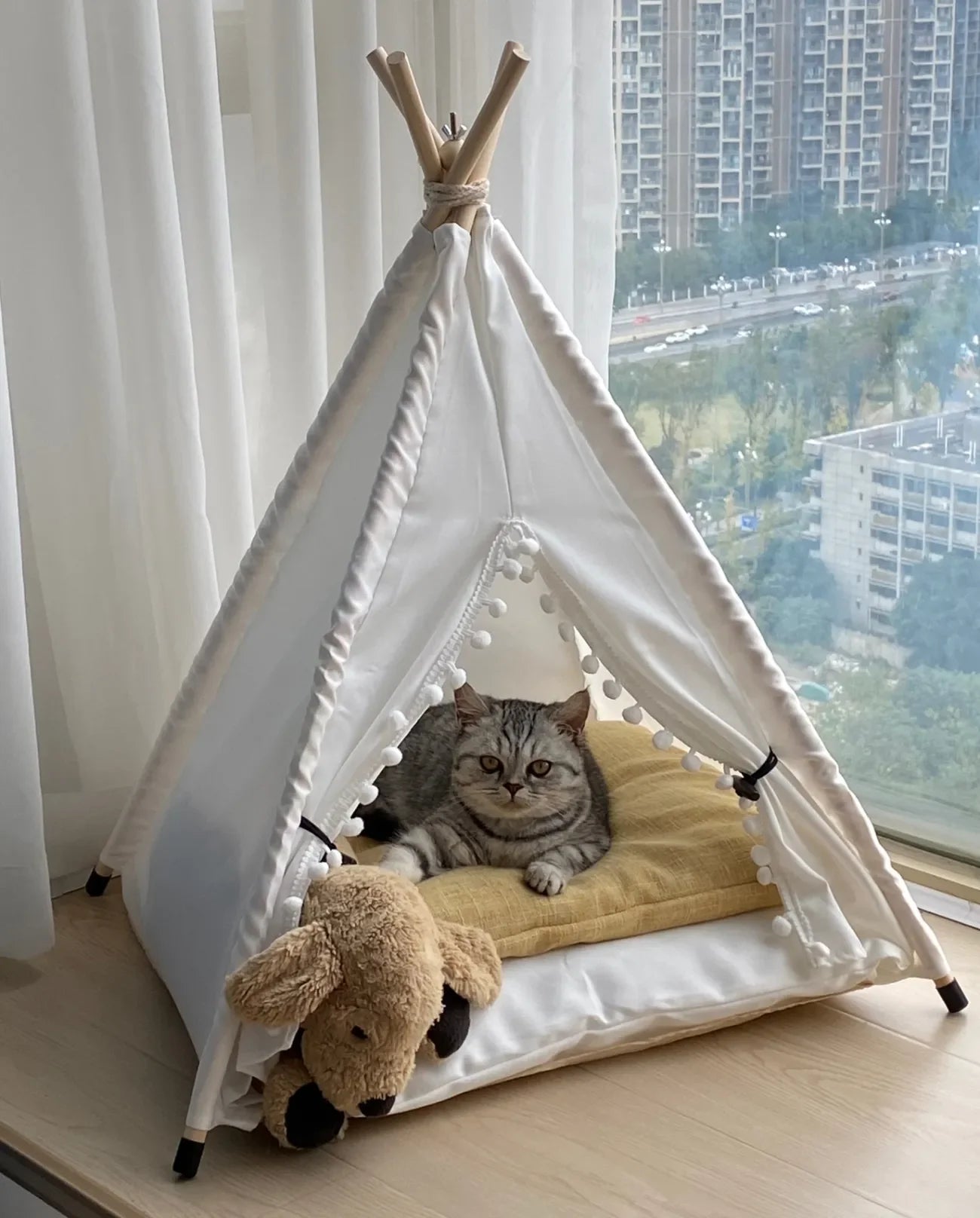 Pet Tent House Cat Dog Bed