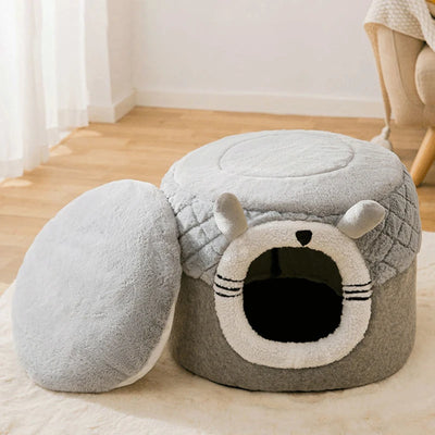 Indoor Warm Cat nest Deep Sleep Cat Kennel