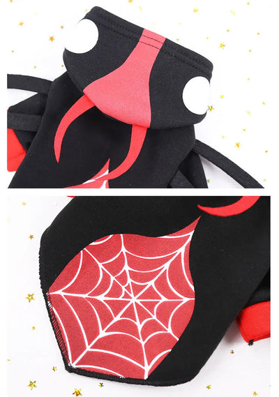 Dog Clothing Carnival/ Halloween Funny Hoodies Pet Spider