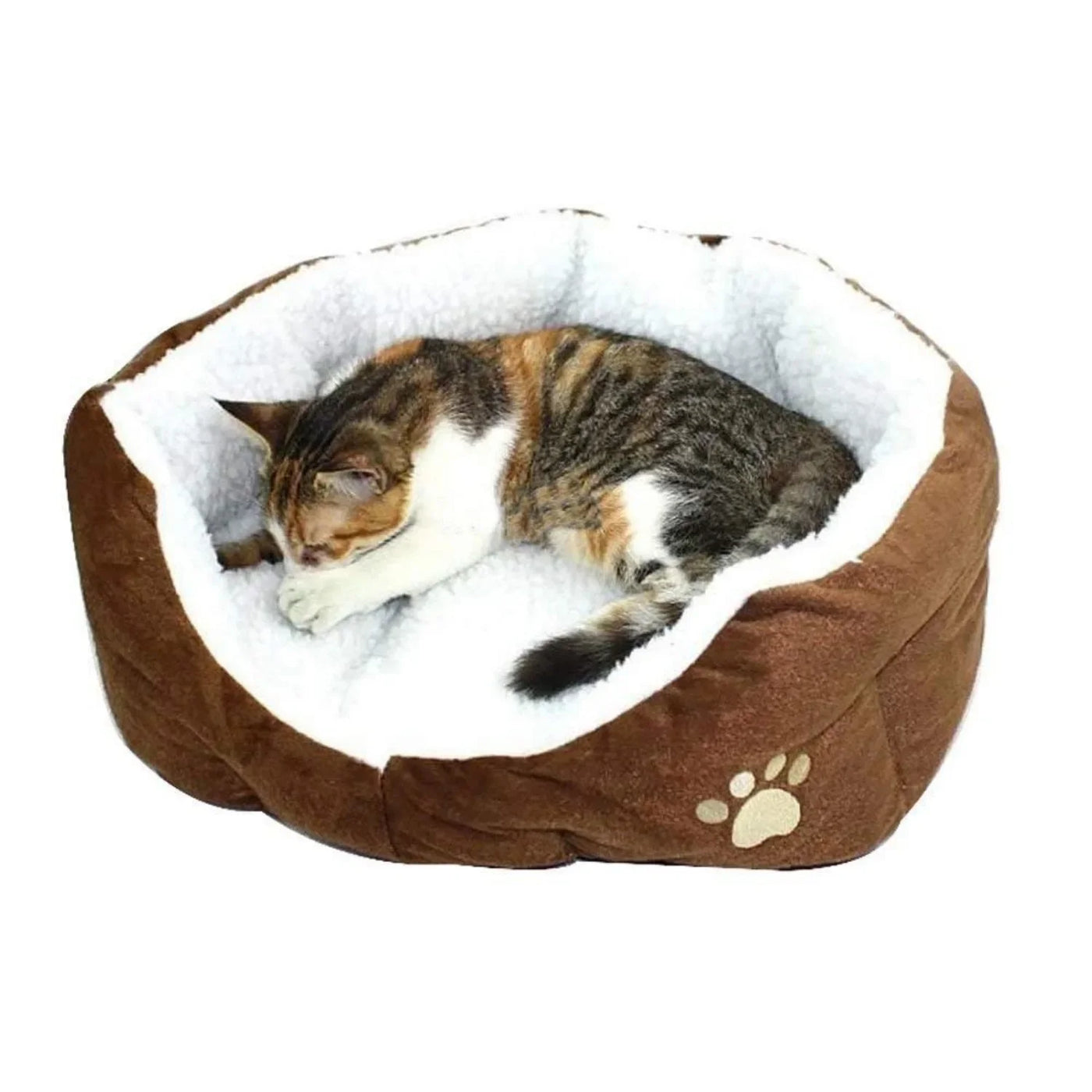 2024 Small and Large Size Lambswool Kennel Bichon Pet Bed