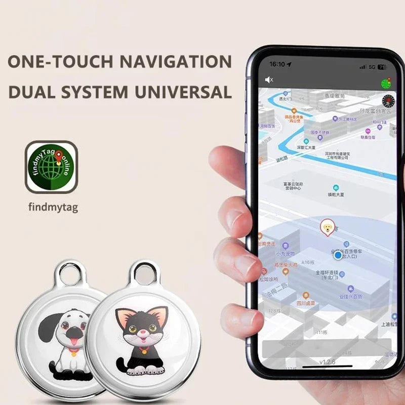 Pet GPS Tracker Bluetooth Anti-Lost Smart