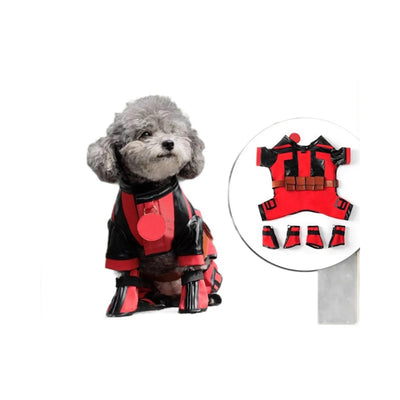 Pet Outfits Movie Deadpool Cosplay Costume