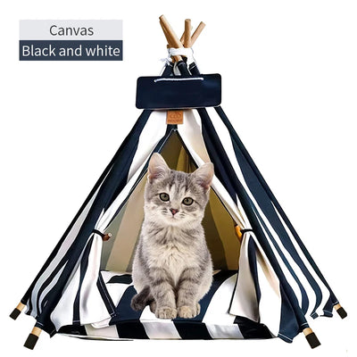 Pet Tent House Cat Dog Bed