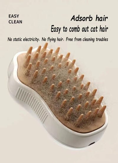 3 in 1 Pet Brush Cat Steam Brush Comb Dog Brush