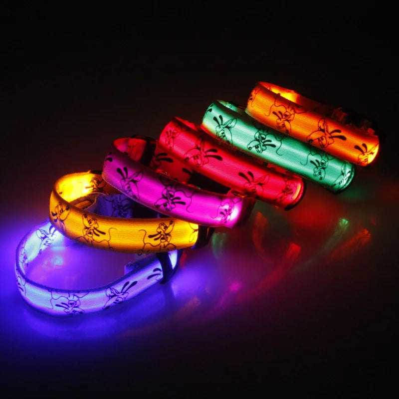 Led Glow Dog Collar