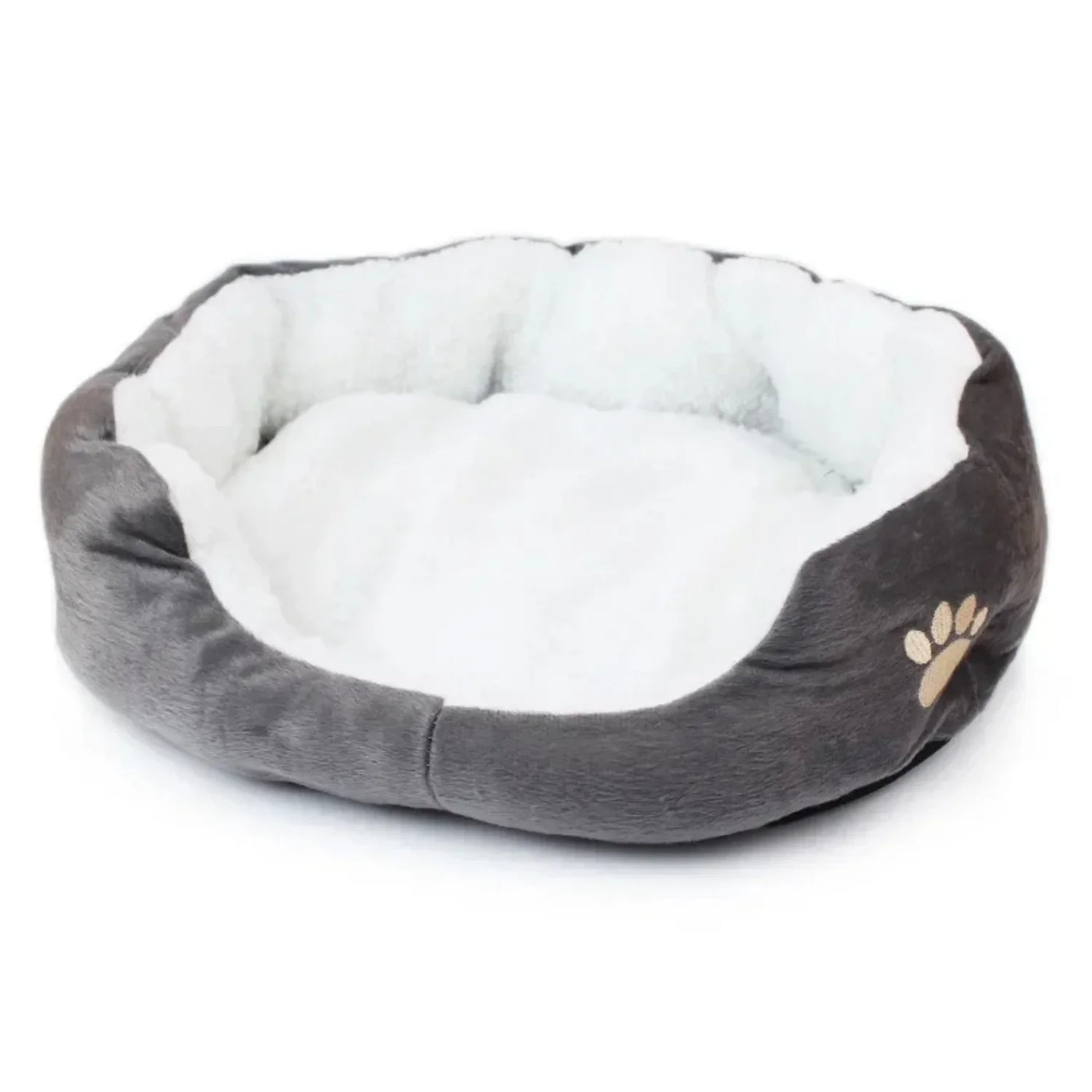 2024 Small and Large Size Lambswool Kennel Bichon Pet Bed